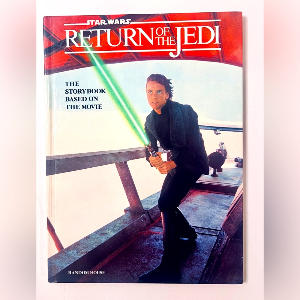 Vintage 1983 Star Wars Return of the Jedi Hardback Book Random House